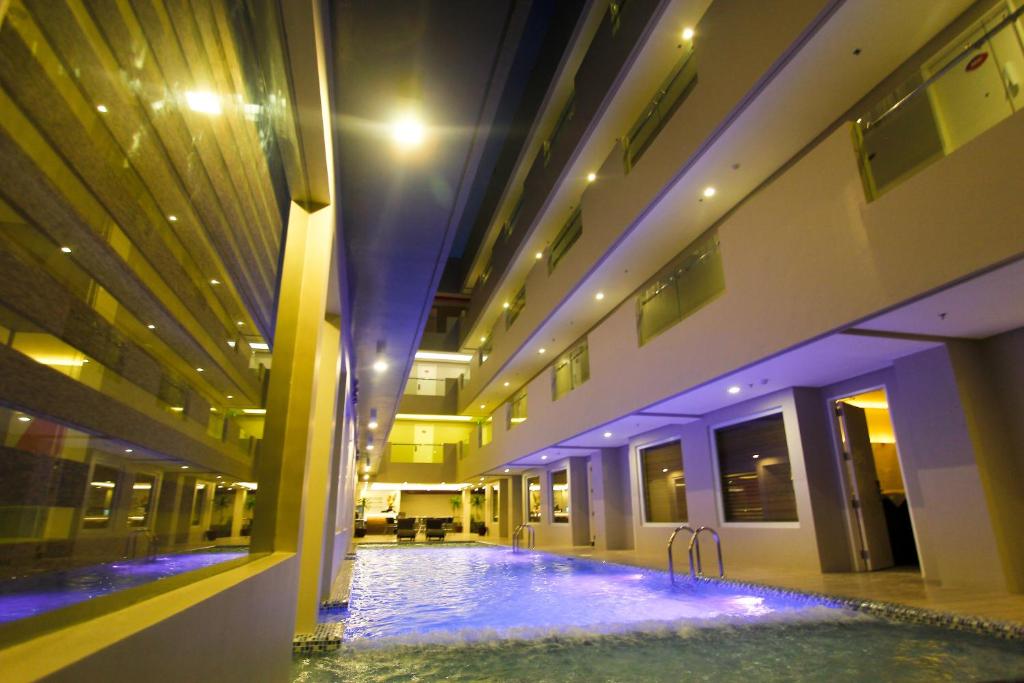 Swimming pool, Boracay Uptown Hotel in Boracay Island