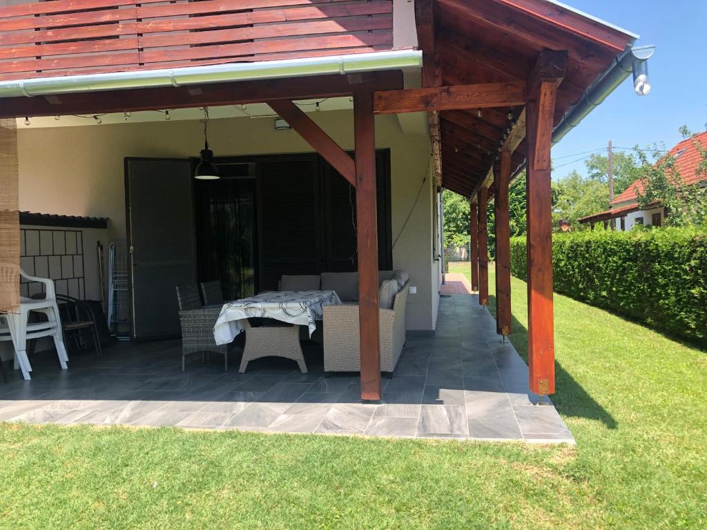 Balcony/terrace, Maria Villa in Balatonlelle