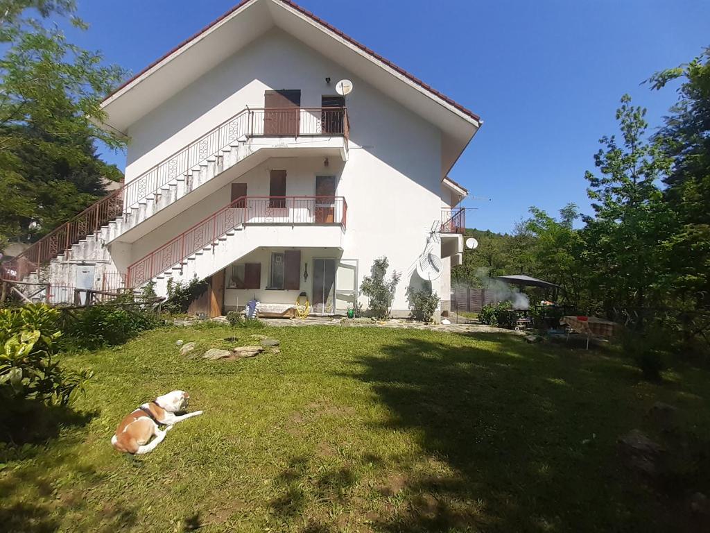 Appartamento rustico in collina con ampio giardino