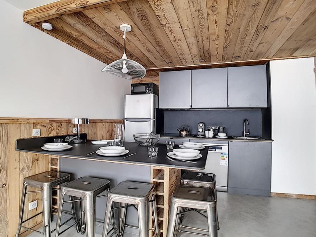 Appartement rénové 36m², skis aux pieds, balcon sud - FR-1-344-595 - 3