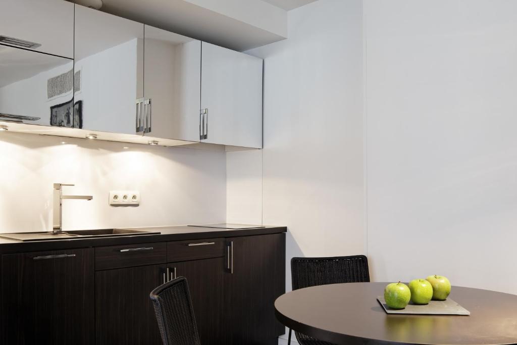 Kitchen, Aparthotel Adagio Nice Centre in Nice
