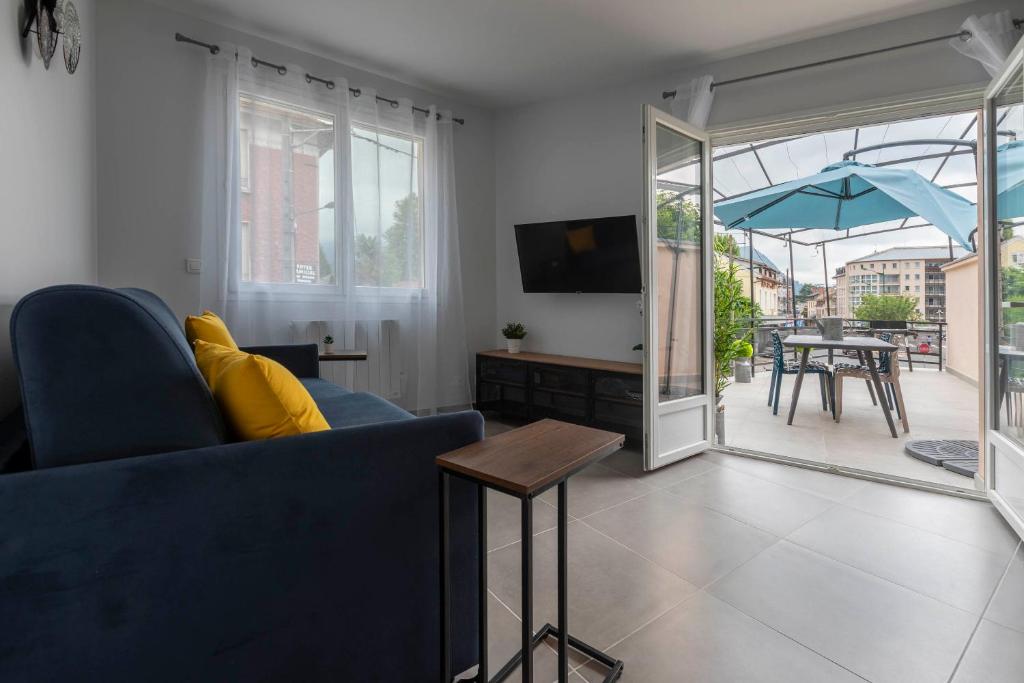 LOC TROTTEUR LE GRAPHITE T2 Grand confort Terrasse - 1