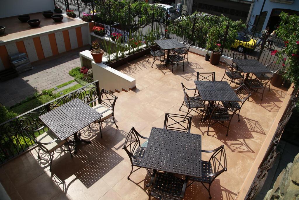 Balcony/terrace, San Pietro Boutique Hotel in Guadalajara