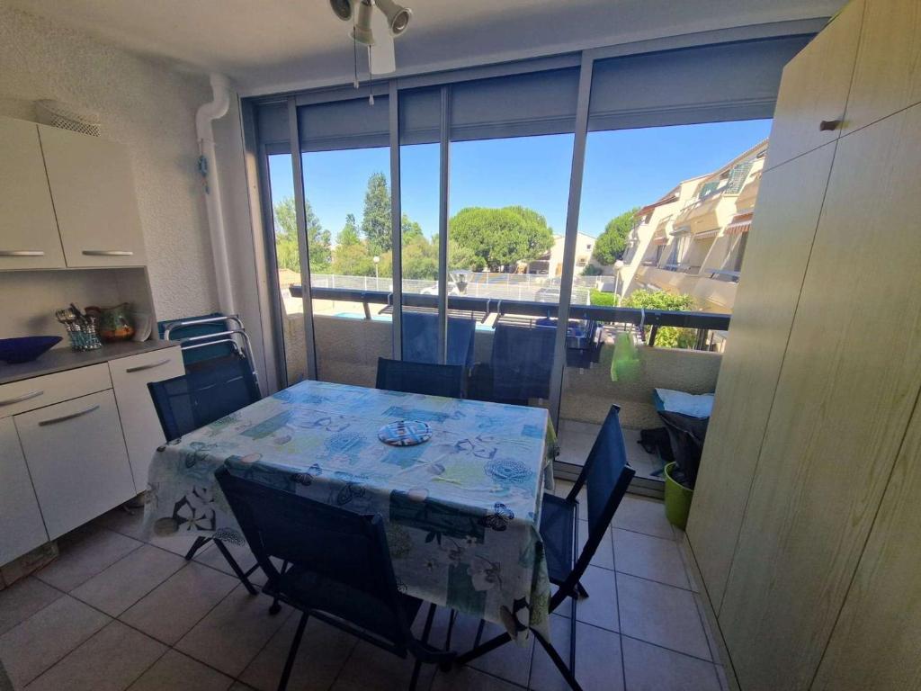 Studio cabine avec piscine et parking à Marseillan - FR-1-326-607 - 2