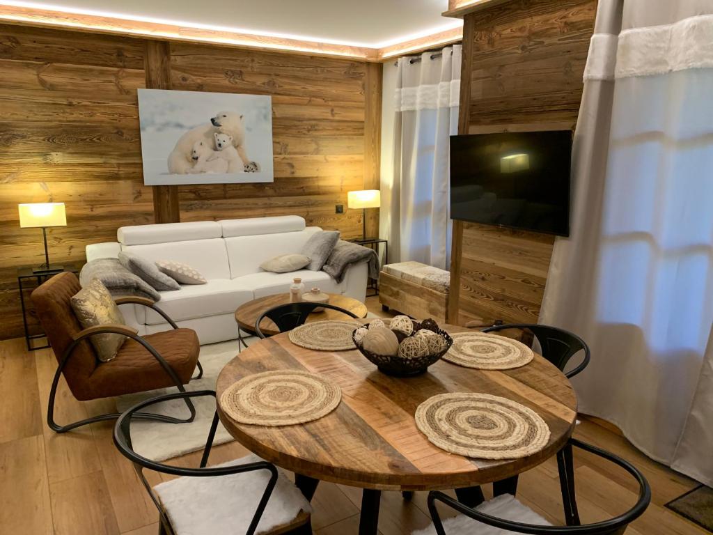 Appartement Luxe Prince des Cimes Arc 1950 Piscine intérieure et extérieure - 1