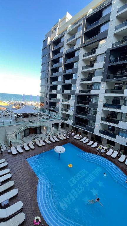 SeaView Deluxe Double Studio - Beachfront Resort, Mamaia Nord – Năvodari
