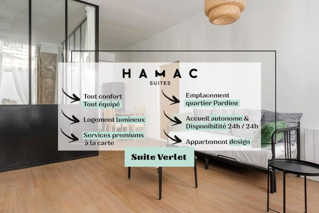 Hamac Suites - Suite Verlet - Lyon 3 — Hotel in Lyon