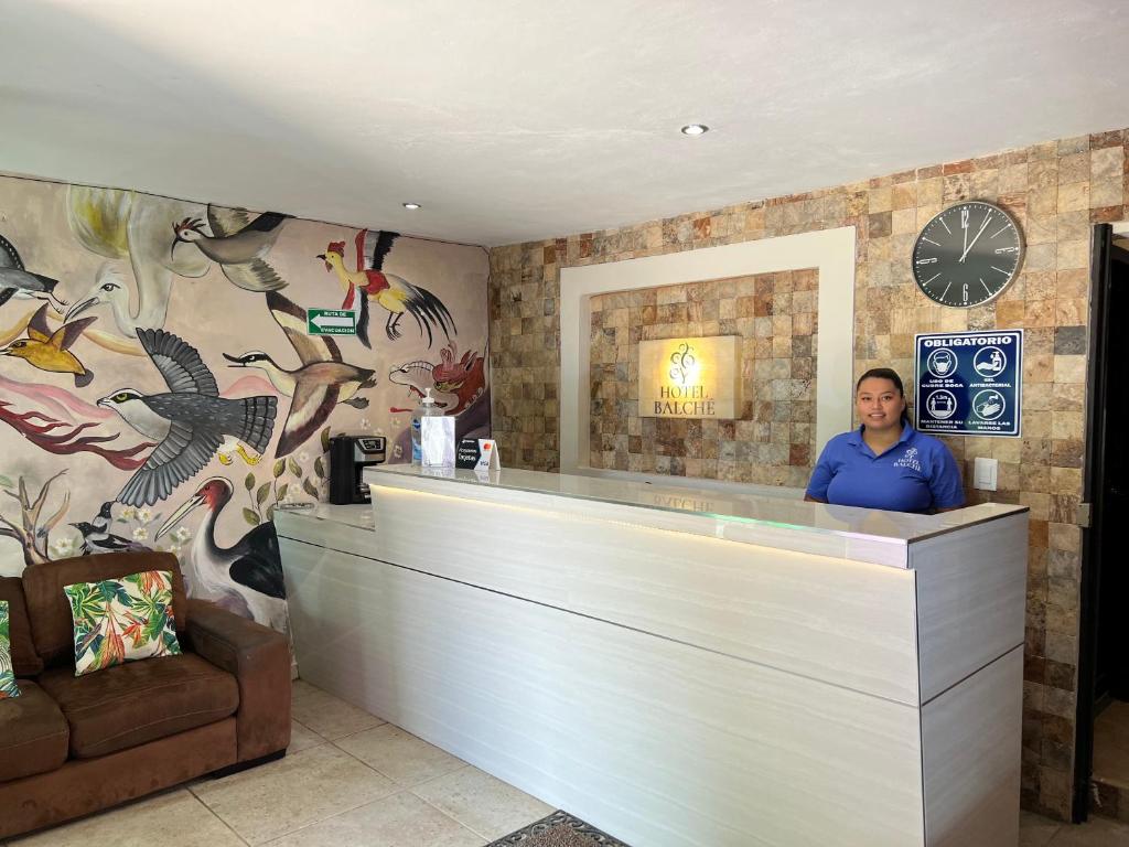 Lobby, Hotel Balche in Bacalar