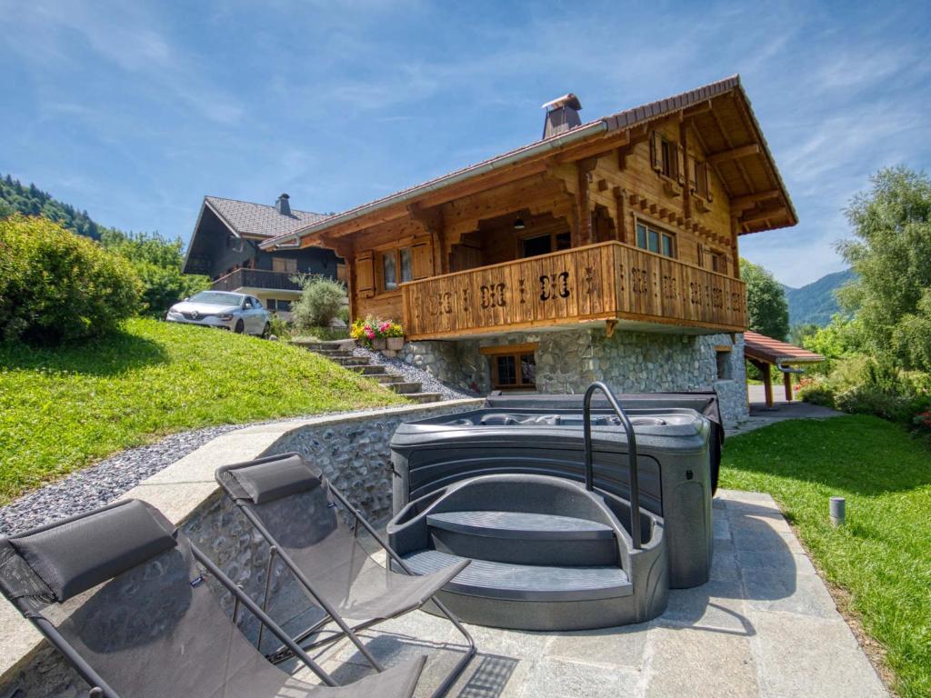 Chalet moderne avec jacuzzi, animaux admis, Morillon - 1