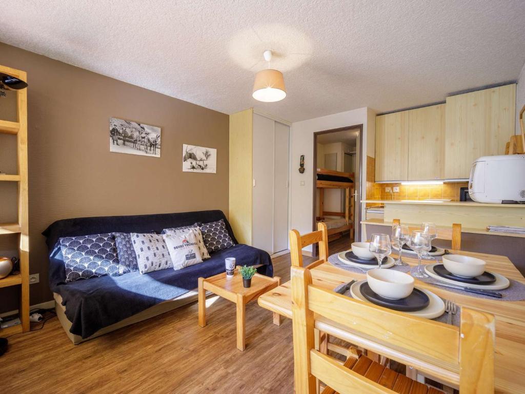 Studio 4 pers, balcon, télésiège proche, Saint-Lary - FR-1-296-413 - 1