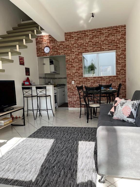 Loft centro com ar condicionado Charme & Aconchego