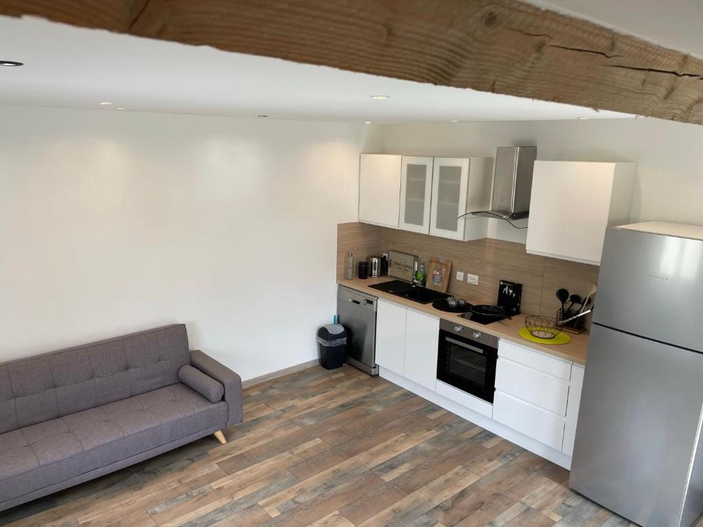 Studio 23 m2+wifi +parking privé