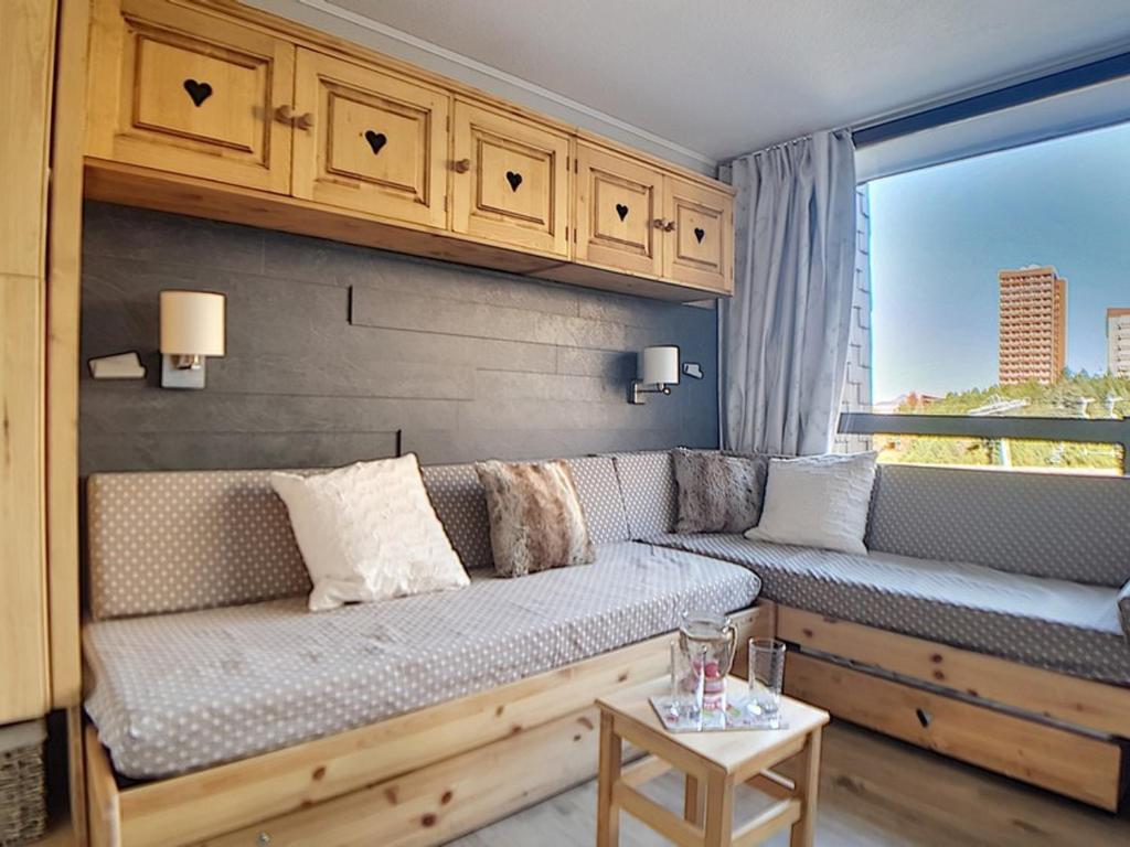 Studio rénové 2 pers. au pied des pistes avec balcon - FR-1-344-937 - 2