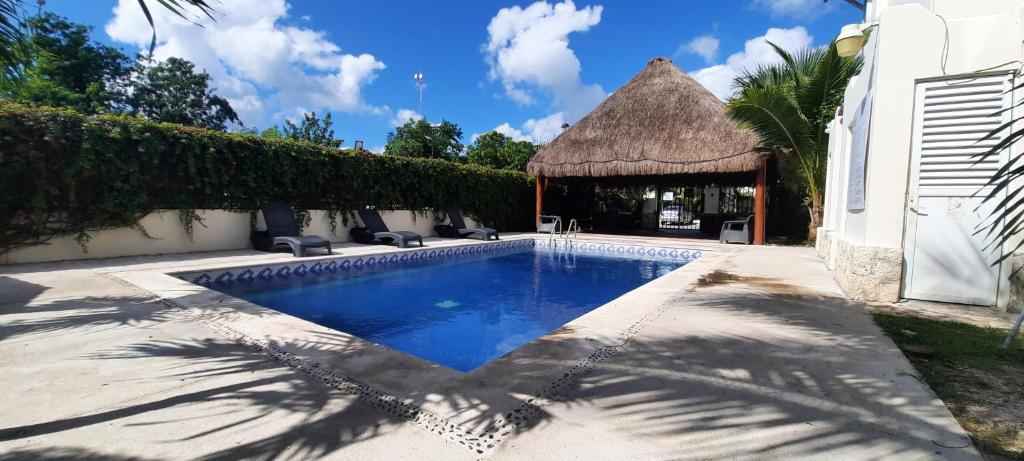Apartamento en Fraccionamiento Privado 6 personas 5 camas con piscina cerca de la Playa - 2