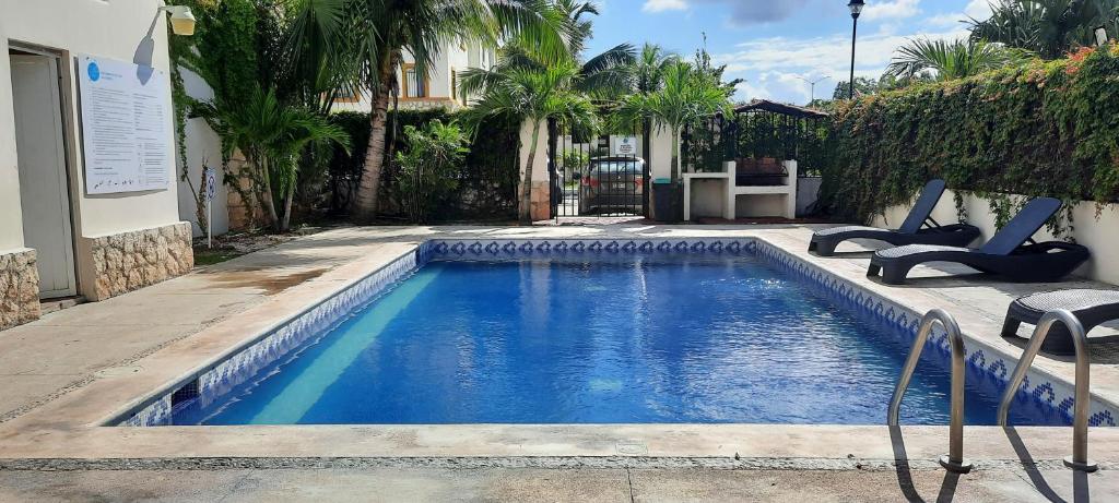 Apartamento en Fraccionamiento Privado 6 personas 5 camas con piscina cerca de la Playa - 4