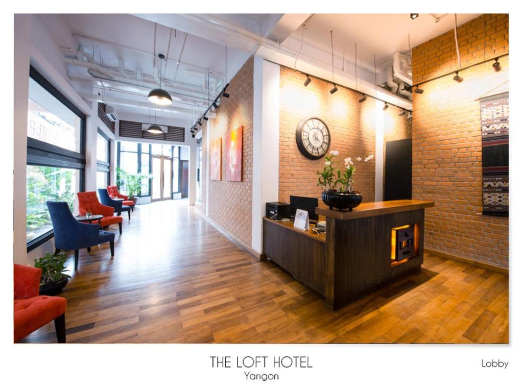 Lobby, The LOFT Hotel Downtown Yangon in Yangon