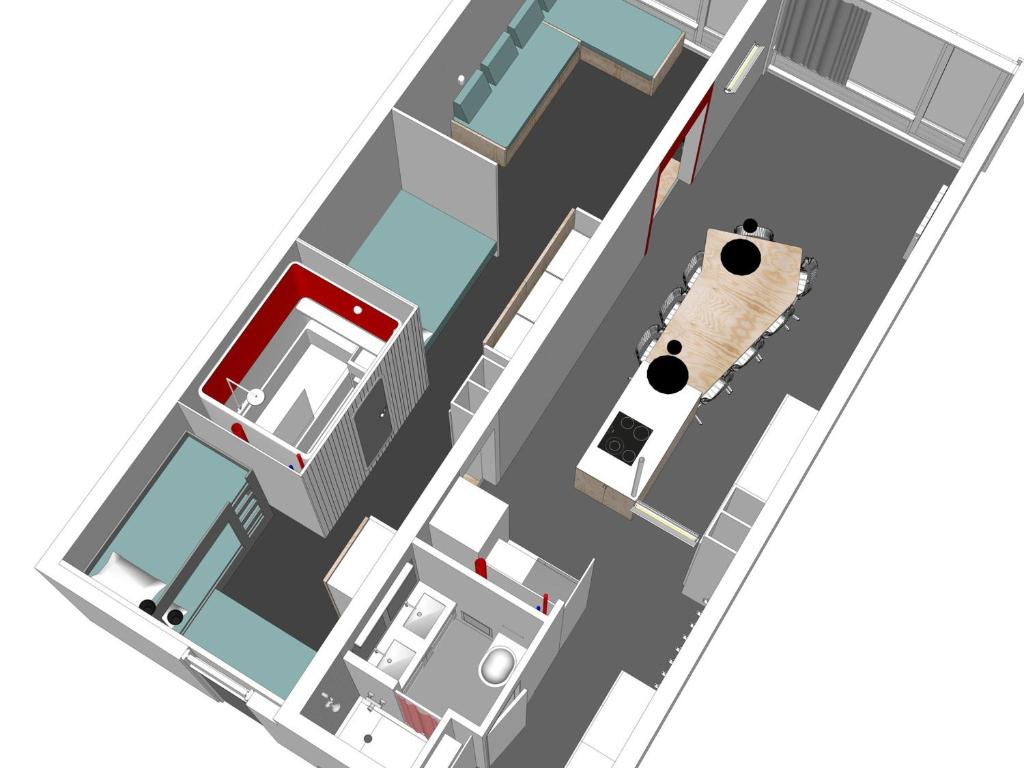 Appartement rénové 3 pièces, ski aux pieds, balcon - FR-1-346-324 - 2