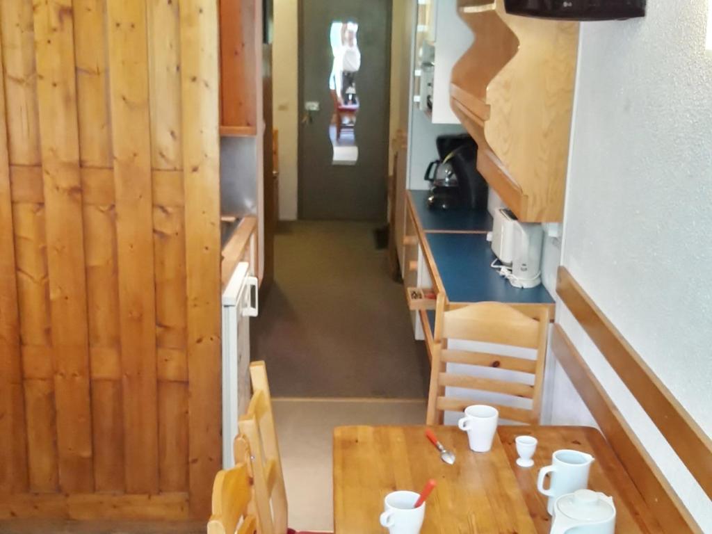 Studio ski aux pieds avec balcon, 4 personnes - 3