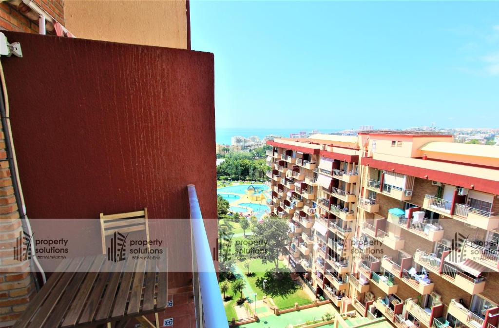 801 Estudio - Minerva Apartamentos - Vista al mar y montaña - Piscina y playa, Benalmádena