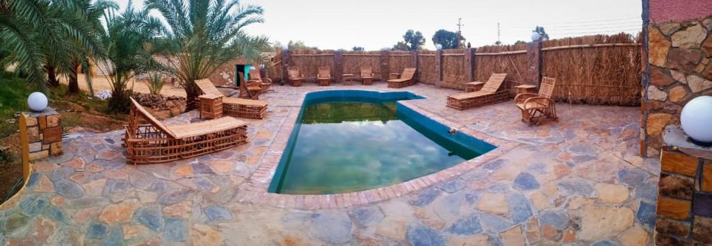 Swimming pool, Ahmed Safari Camp in Bawiti
