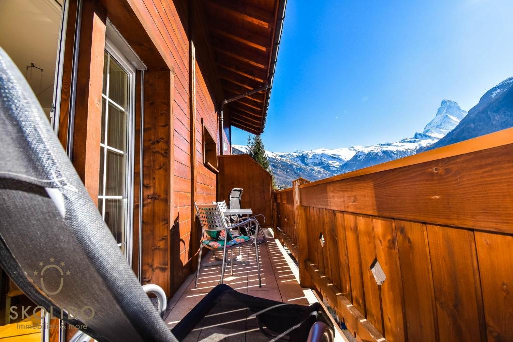 Wohnung in Zermatt mit postkarten Matterhornblick photo
