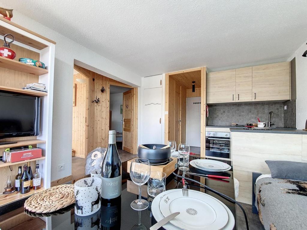 Appartement moderne 3 pièces, ski aux pieds, balcon, vue exceptionnelle - FR-1-344-1121 - 2