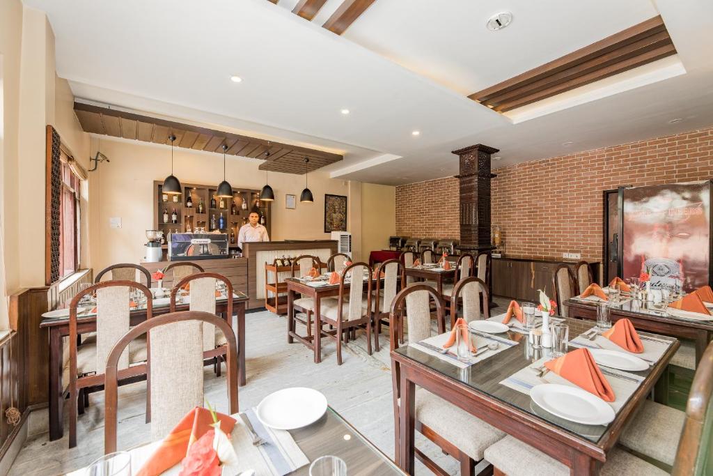 Restaurant, Hotel Thamel in Kathmandu