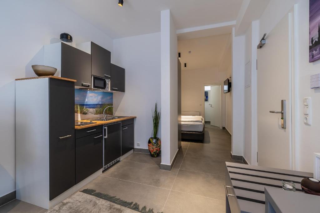 Kitchen, Hotel KO15 in Lubeck