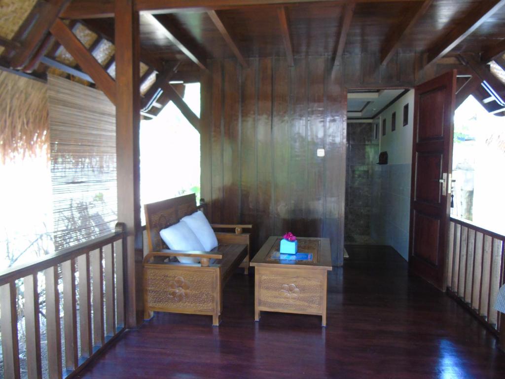 Balcony/terrace, Villas Ganjor in Lombok