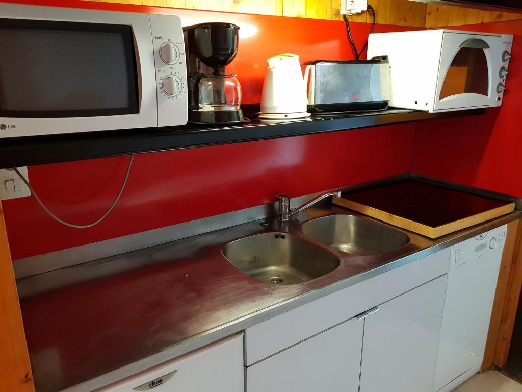 Grand studio 4 pers à Arc 1600 avec wifi et animaux admis - FR-1-411-454 - 3
