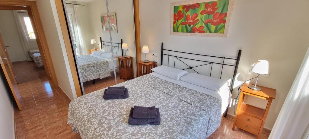 Apartamentos Paraiso Vera Playa, Ed Palmerston, Atico J a pie de Playa, piscina privada en solárium, WI-FI - 5