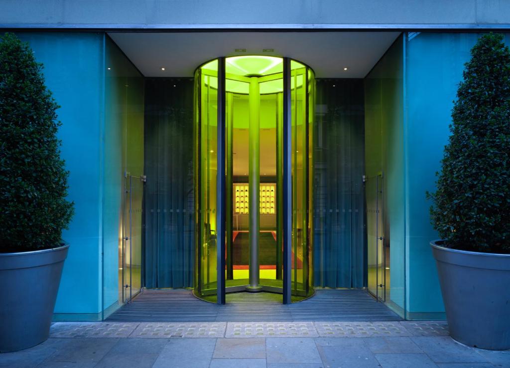 Entrance, St Martins Lane Hotel in London
