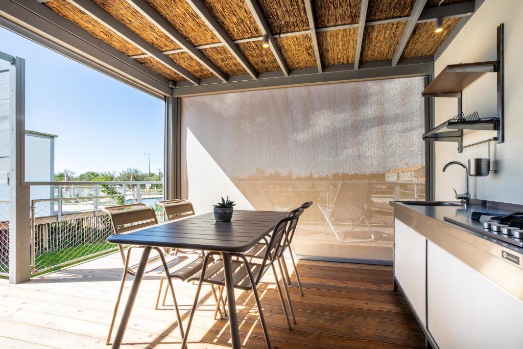 Lodges de Camargue バルコニー/テラス