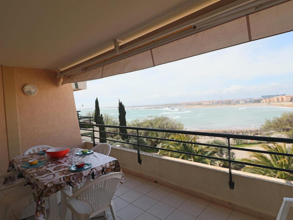 Appartement 2* à Sète, terrasse face plage, 2 chambres, 6 pers - FR-1-472A-173 - 2