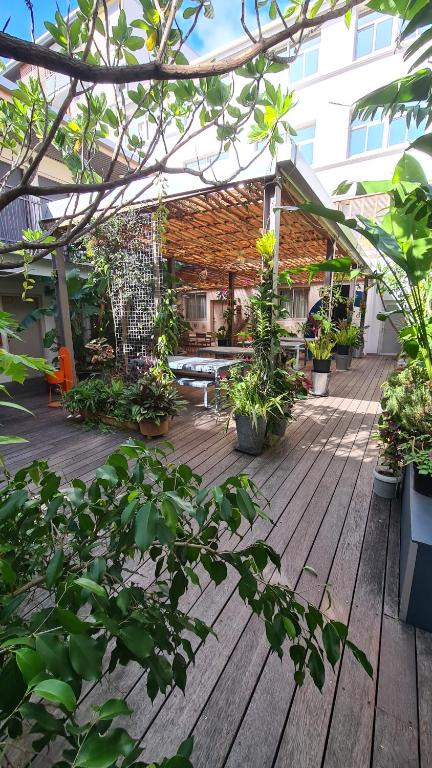 Gondwana City Art의 객실 내부 또는 복도 정수기