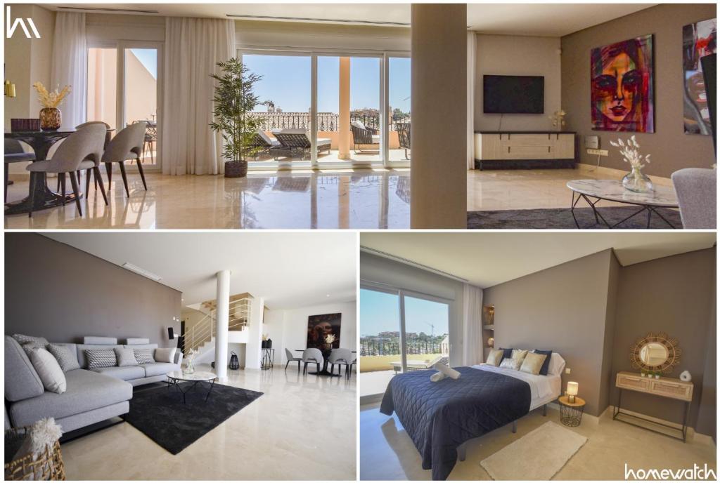 Penthouse with sea views in Nueva Andalucía, Marbella