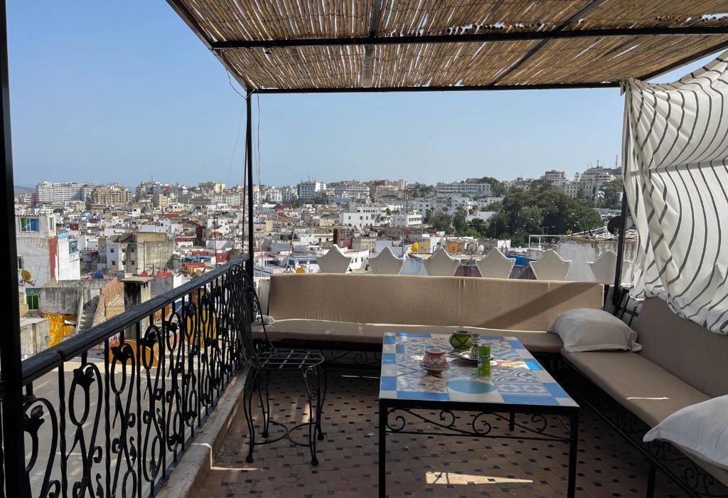 Balcony/terrace, Tangier Kasbah Hostel in Tangier