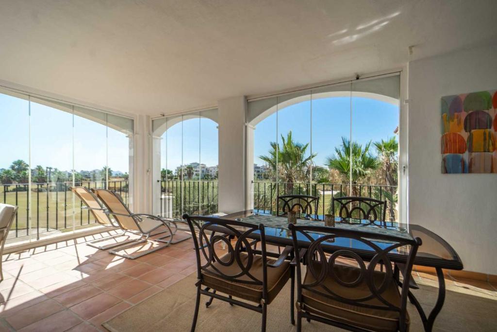 Lovely Apartment with Wrap Around Terrace Golf Views - AO1713LT, Torre-Pacheco