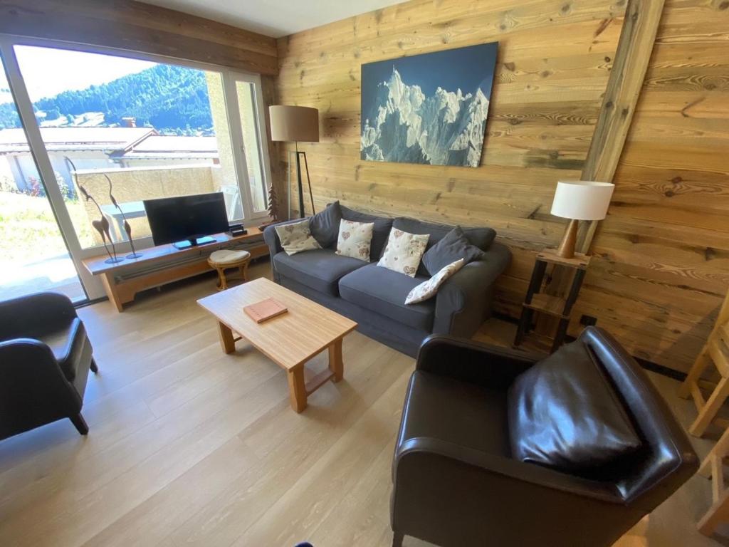 Appartement 2 pièces ensoleillé avec Wi-Fi et parking, La Clusaz - FR-1-459-76 - 1