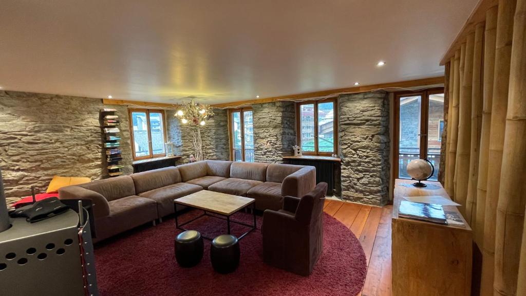 Stegmatte - Unique luxury triplex apartment for 10 persons, Saas-Fee