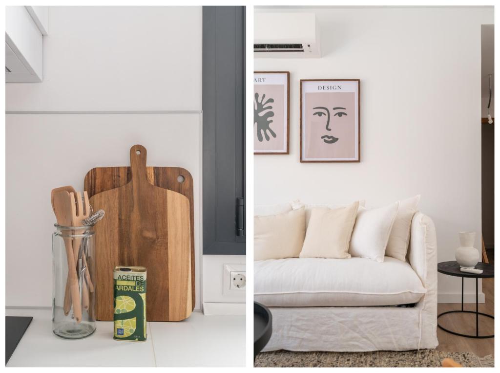Malasaña 13, Nuevo apartamento 2 dormitorios, centro histórico, todos servicios, barrio tranquilo, MS - 4