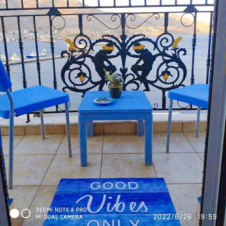 Sea view house with loft at Kalymnos port
