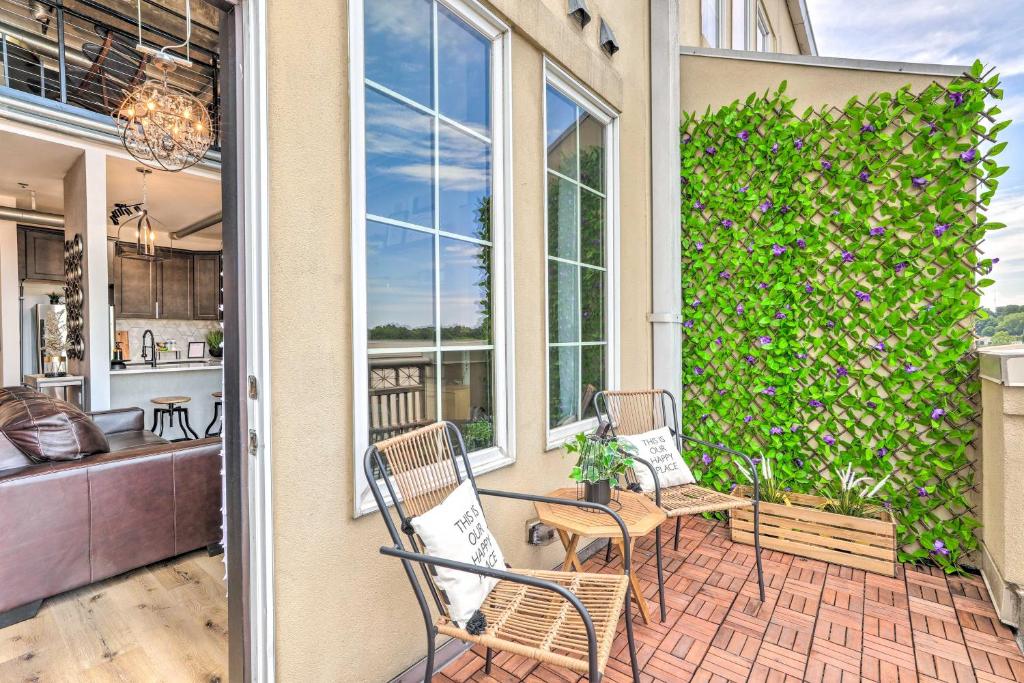 Luxe Central Atlantic Station Loft with Balcony photo