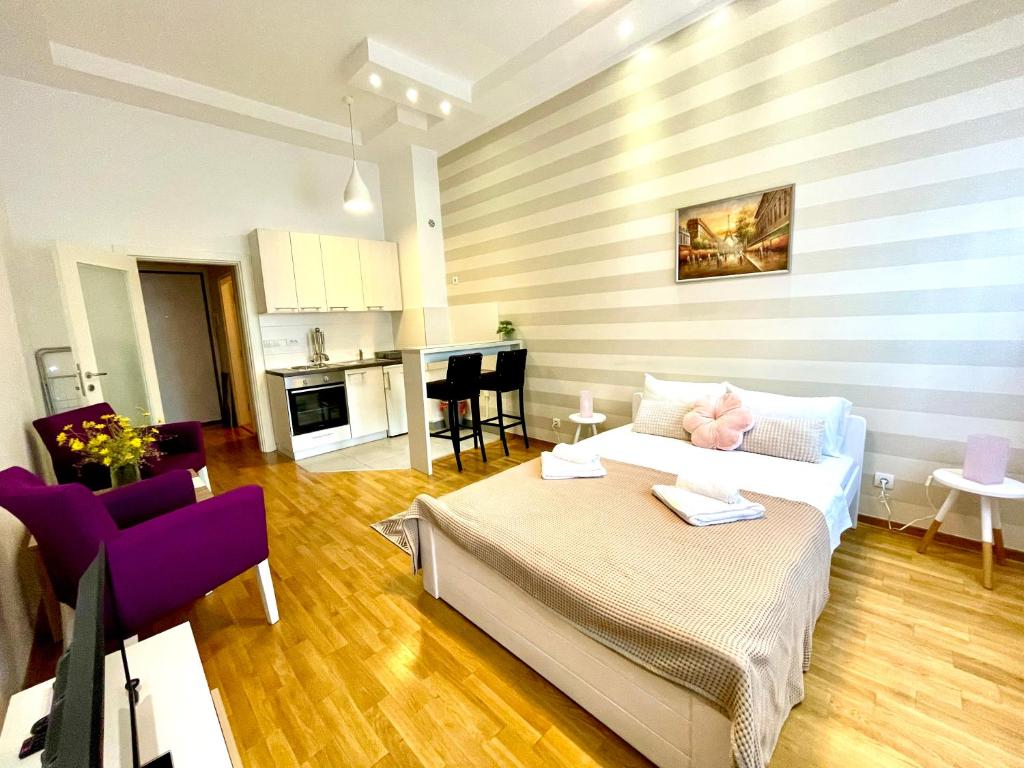 DORA stan na dan Novi Beograd Savada Blok A, parking 5 evra dan - 1