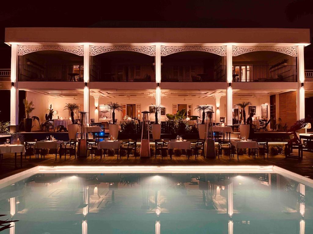 A szálláshely kívülről