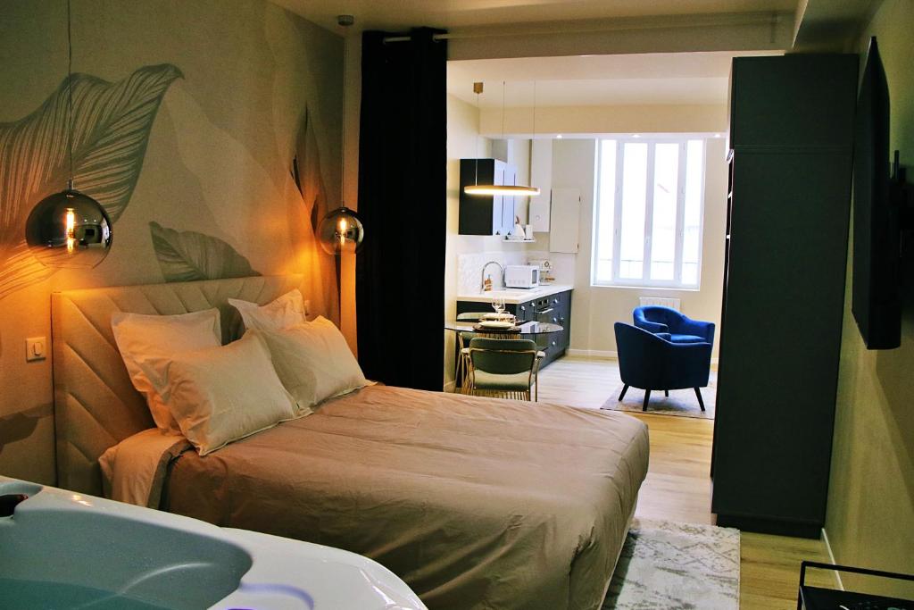 Appartement luxueux avec Jacuzzi privatif