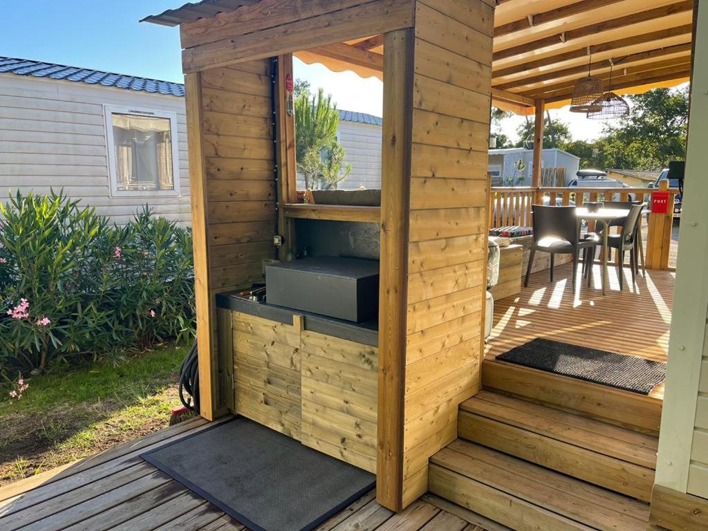 Mobil home paisible au Cap-Ferret - Camping les viviers "au bord du bassin" - 3