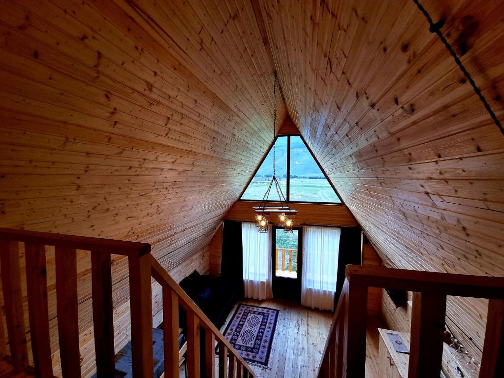Mountain hut in Kazbegi photo