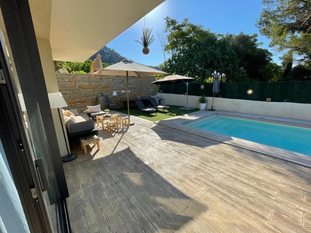 Villa au coeur des vignes avec jacuzzi privé - 4