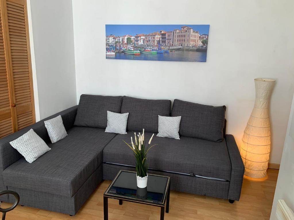 Biarritz centre, près Avenue de Verdun, cosy Apt 2 pieces , salon , chambre séparé, rue très calme à 10 minutes à pied de la grande plage - 2